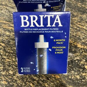 Brita Water Bottle Filter - 3 Count Brand New